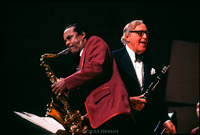 Buddy Tate and Benny Goodman