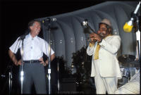 Dizzy Gillespie and President Jimmy Carter