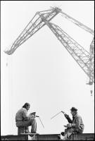 Welders at the Lenin shipyard, Gdansk, Poland, April 1979