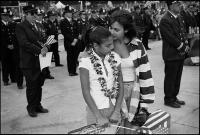 First anniversary of the attack at the World Trade Center at Ground Zero, NY, NY, Sept. 11, 2002