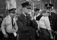 First anniversary of the attack at the World Trade Center at Ground Zero, NY, NY, Sept. 11, 2002