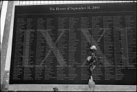 Second anniversary of the attack at the World Trade Center at Ground Zero, NY, NY, Sept. 11, 2003