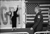 Second anniversary of the attack at the World Trade Center at Ground Zero, NY, NY, Sept. 11, 2003
